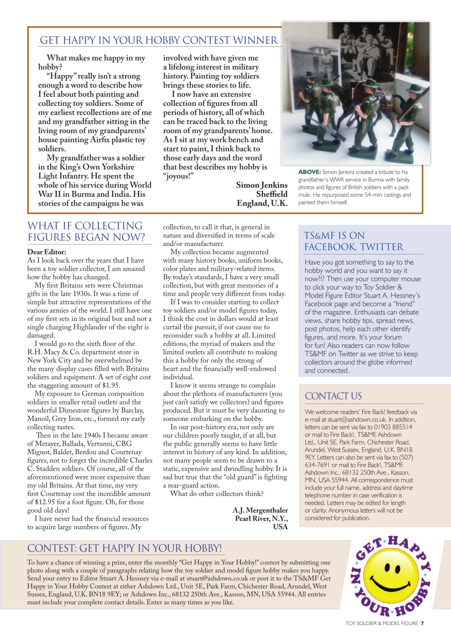 Toy Soldier & Model Figure Preview Pages