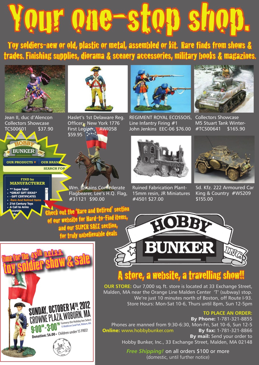 Toy Soldier & Model Figure Preview Pages