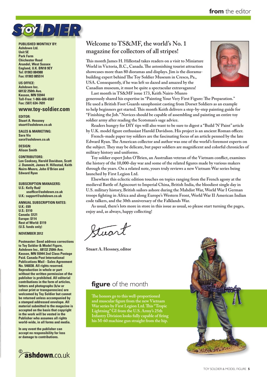 Toy Soldier & Model Figure Preview Pages