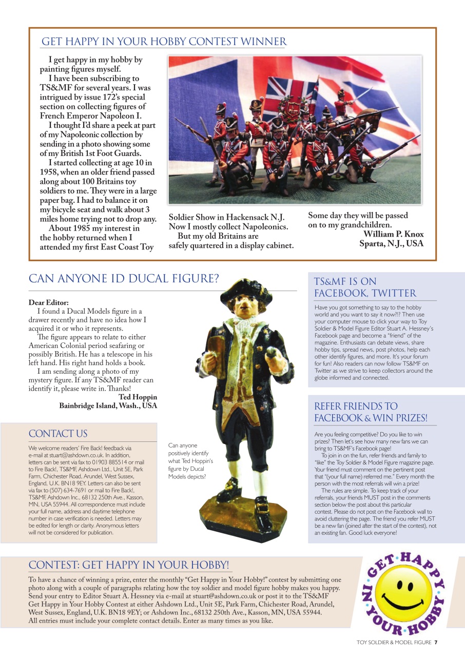 Toy Soldier & Model Figure Preview Pages