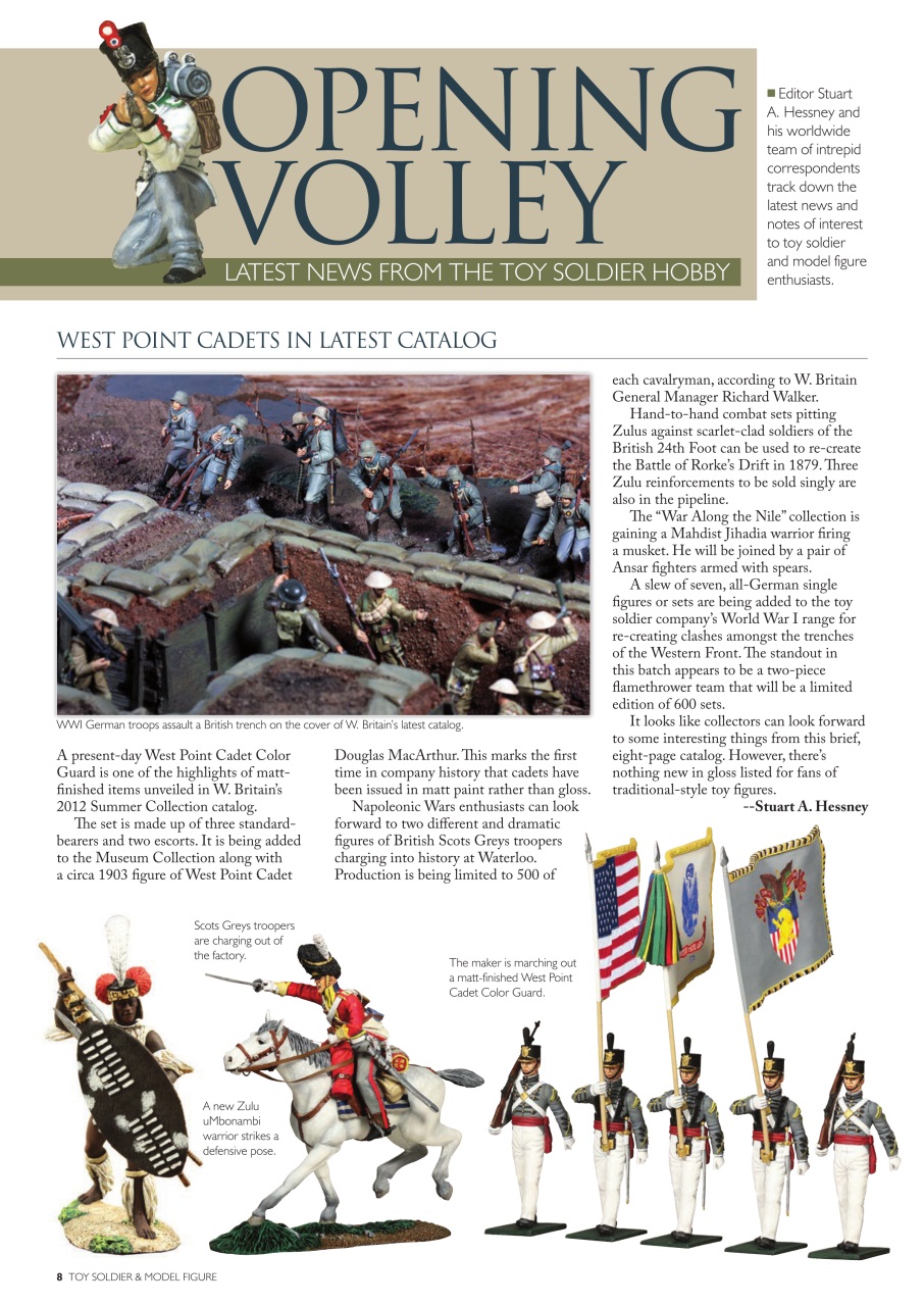 Toy Soldier & Model Figure Preview Pages