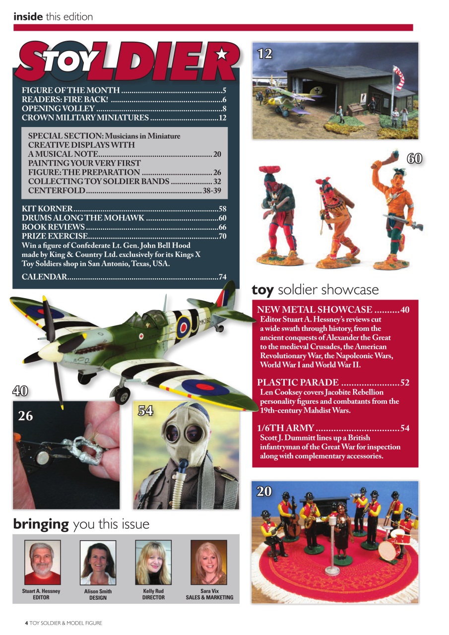 Toy Soldier & Model Figure Preview Pages