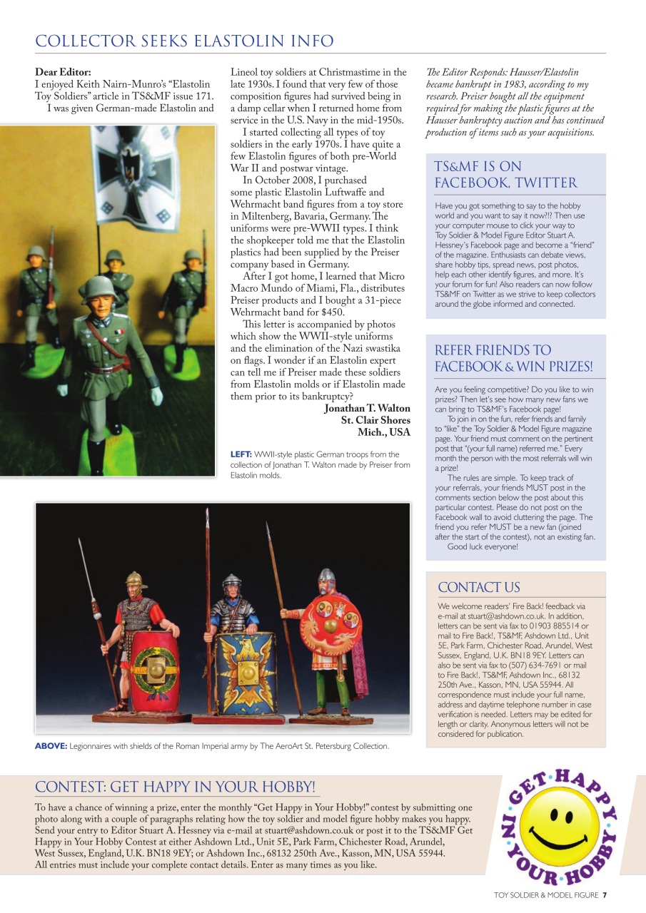 Toy Soldier & Model Figure Preview Pages