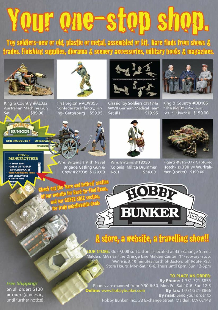 Toy Soldier & Model Figure Preview Pages