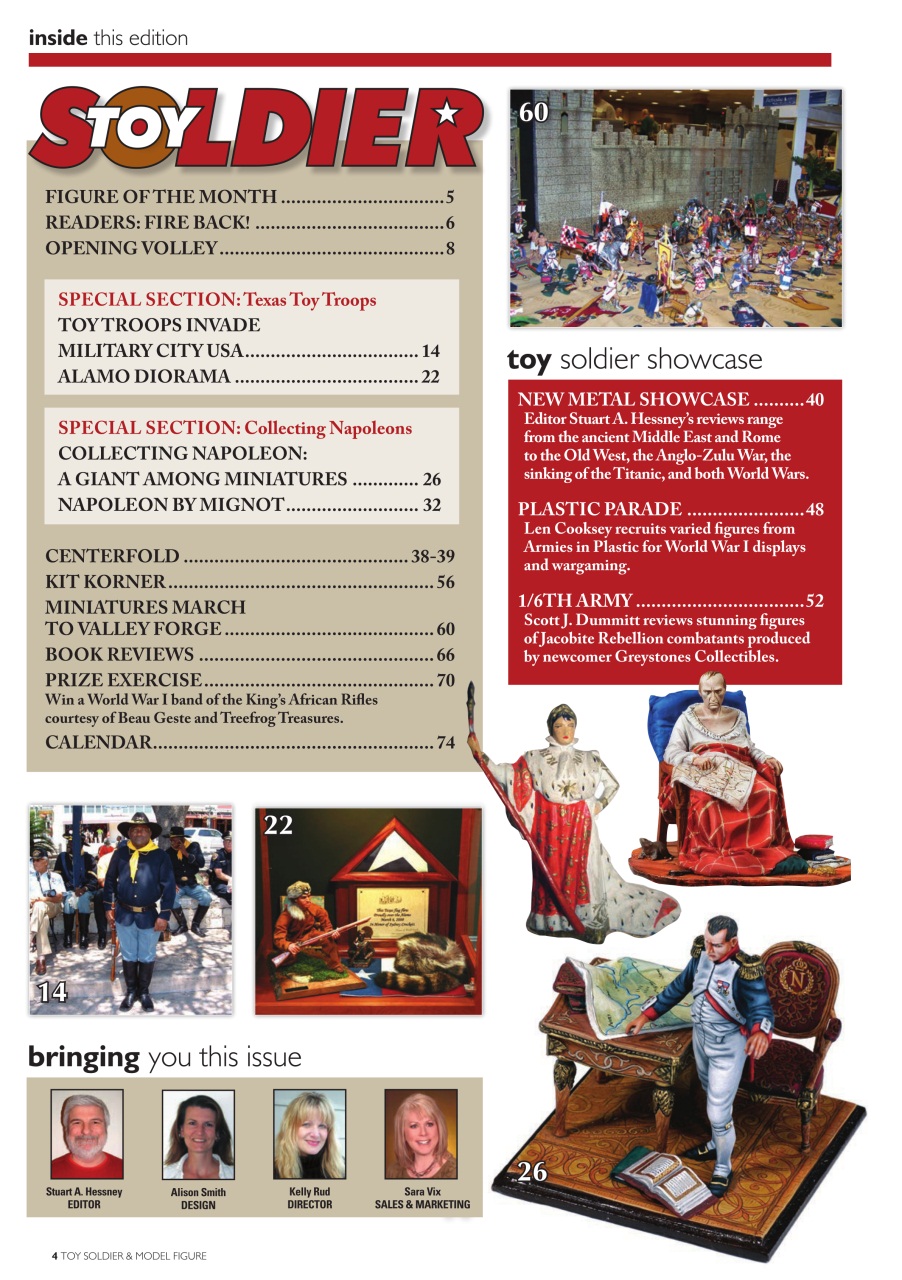 Toy Soldier & Model Figure Preview Pages