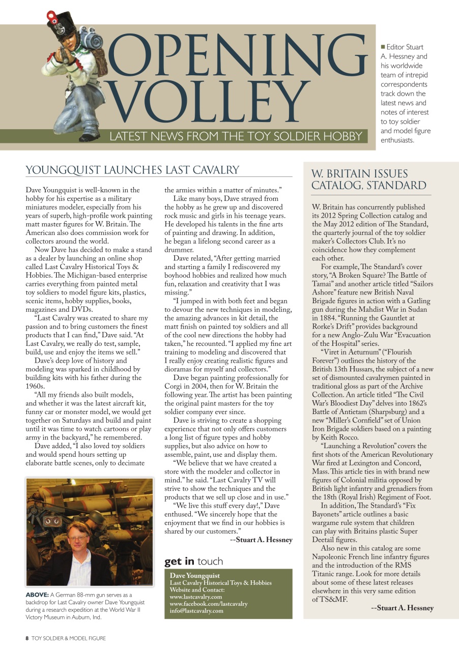 Toy Soldier & Model Figure Preview Pages