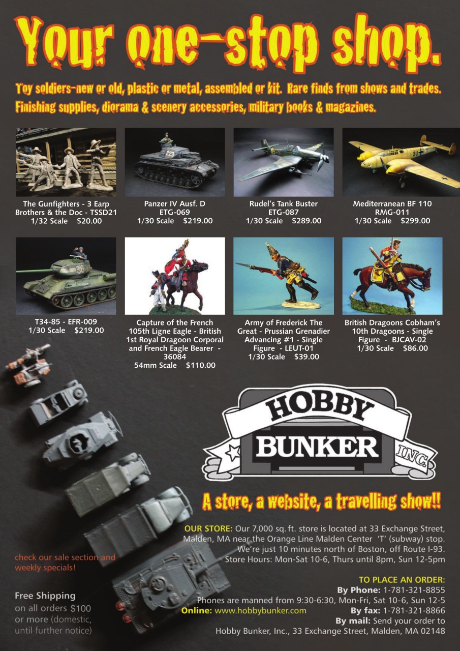 Toy Soldier & Model Figure Preview Pages