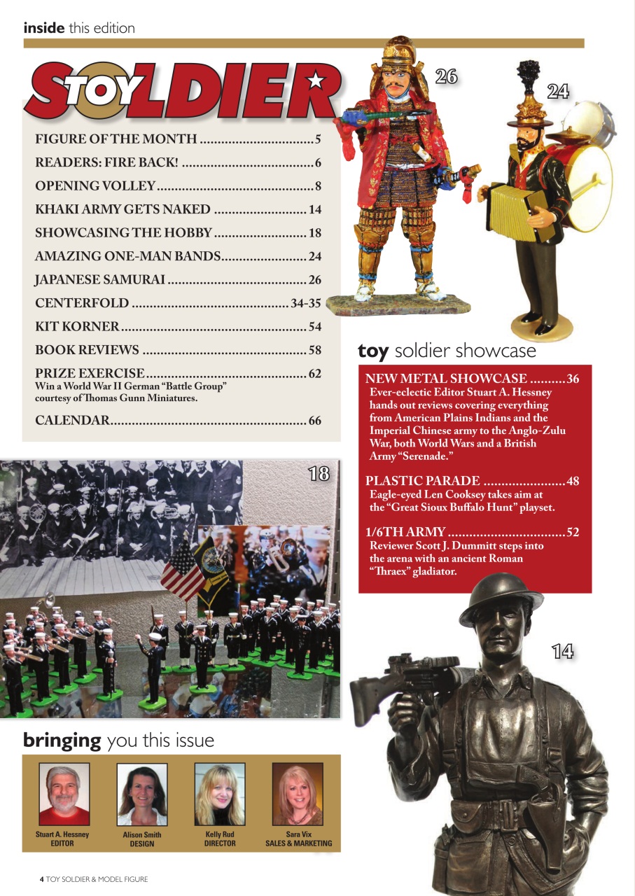 Toy Soldier & Model Figure Preview Pages