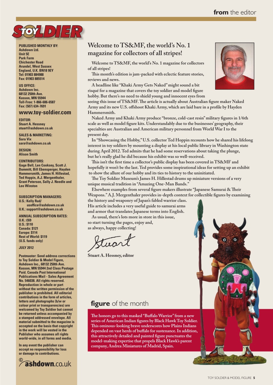 Toy Soldier & Model Figure Preview Pages