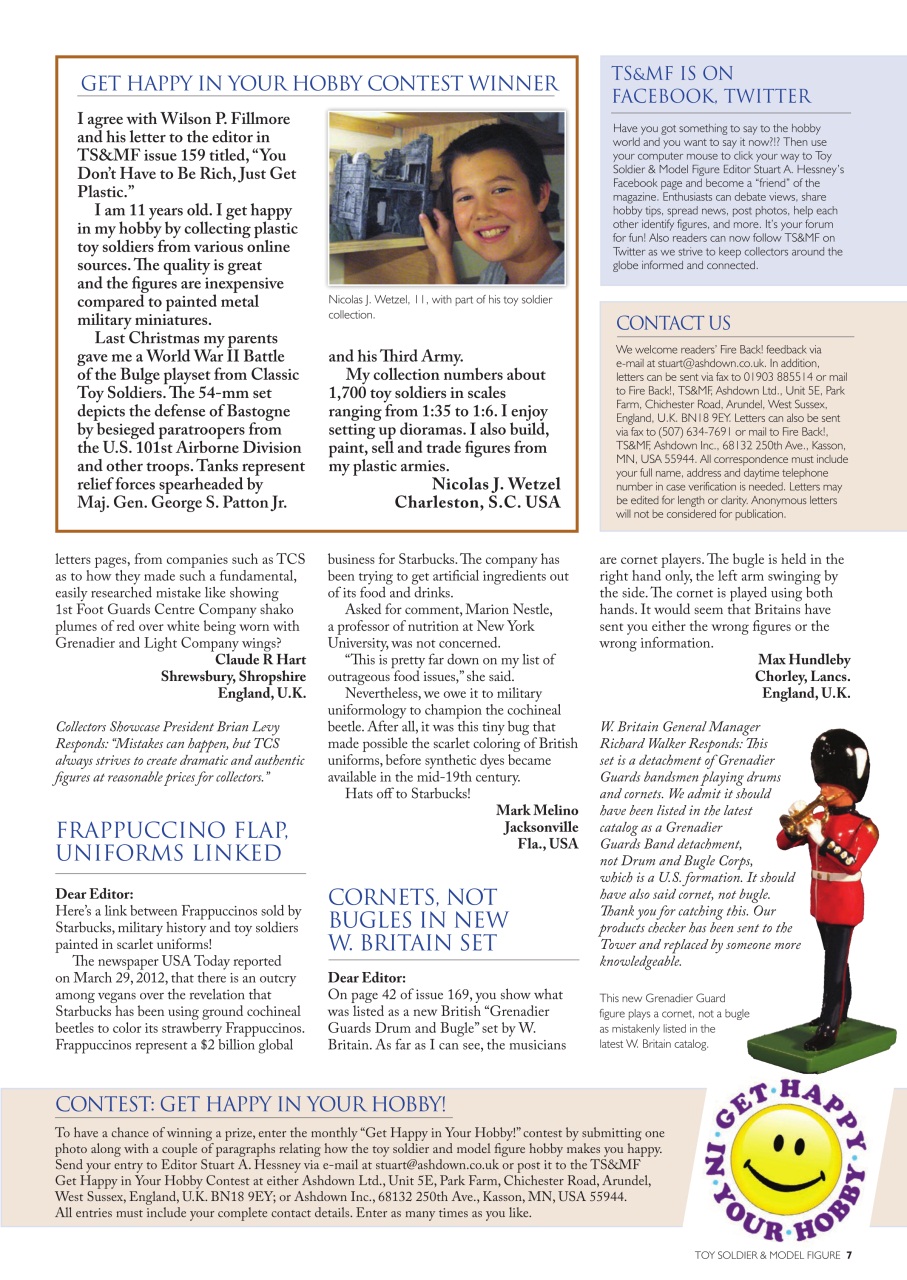 Toy Soldier & Model Figure Preview Pages