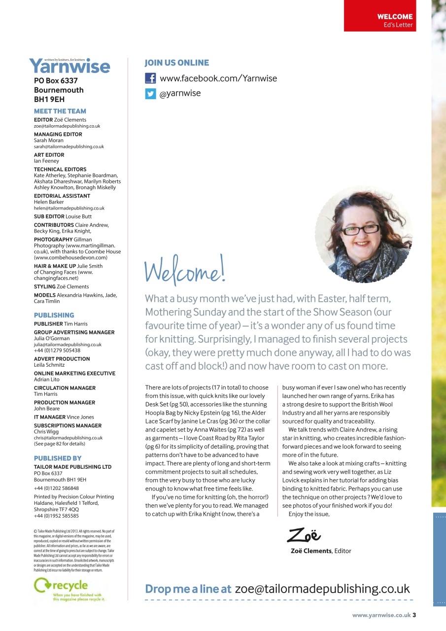 Yarnwise Preview Pages