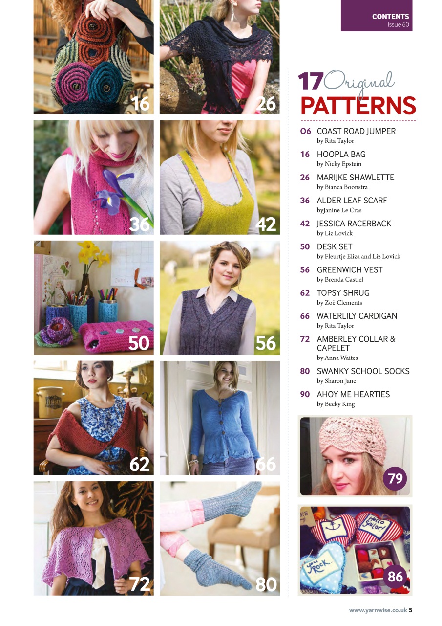 Yarnwise Preview Pages