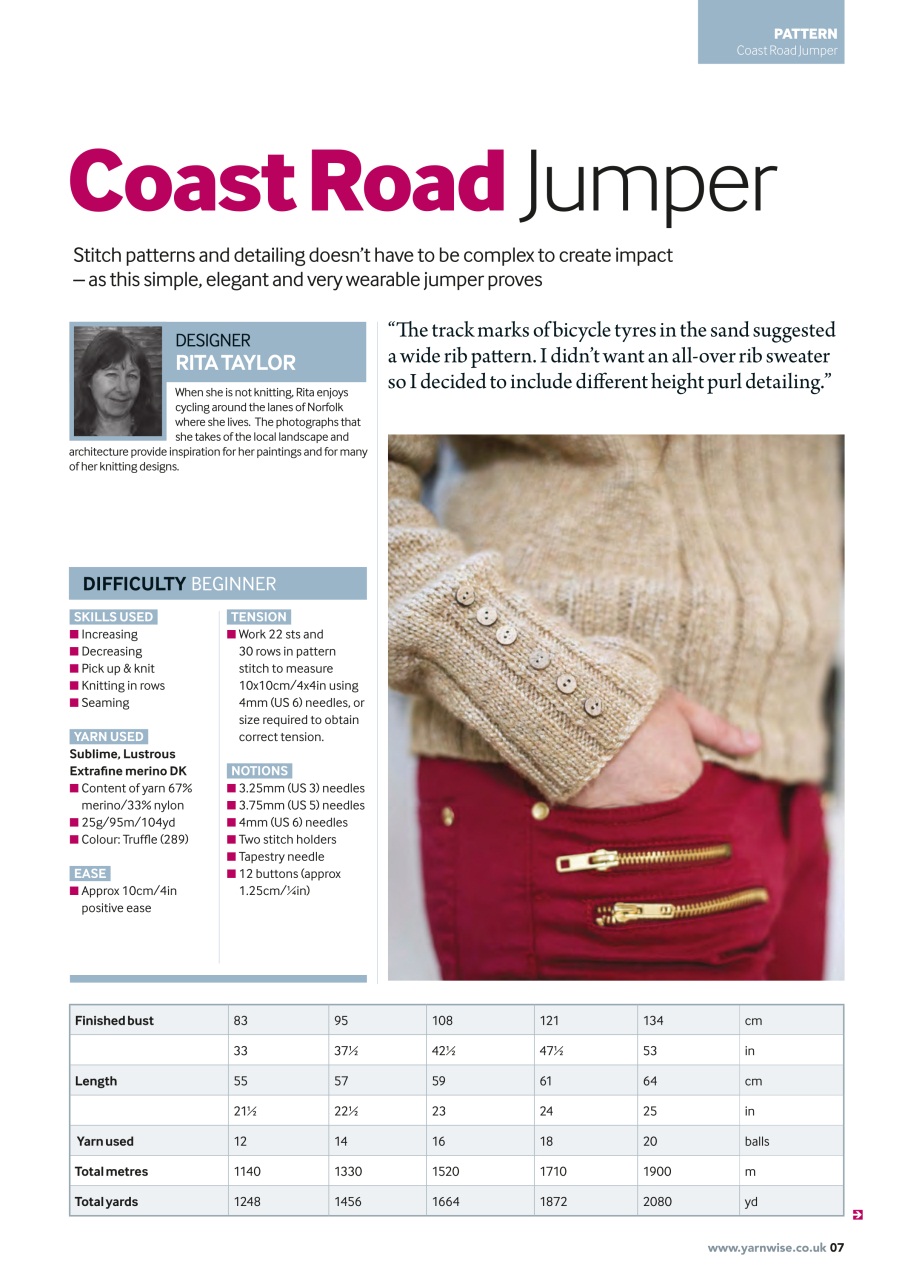 Yarnwise Preview Pages