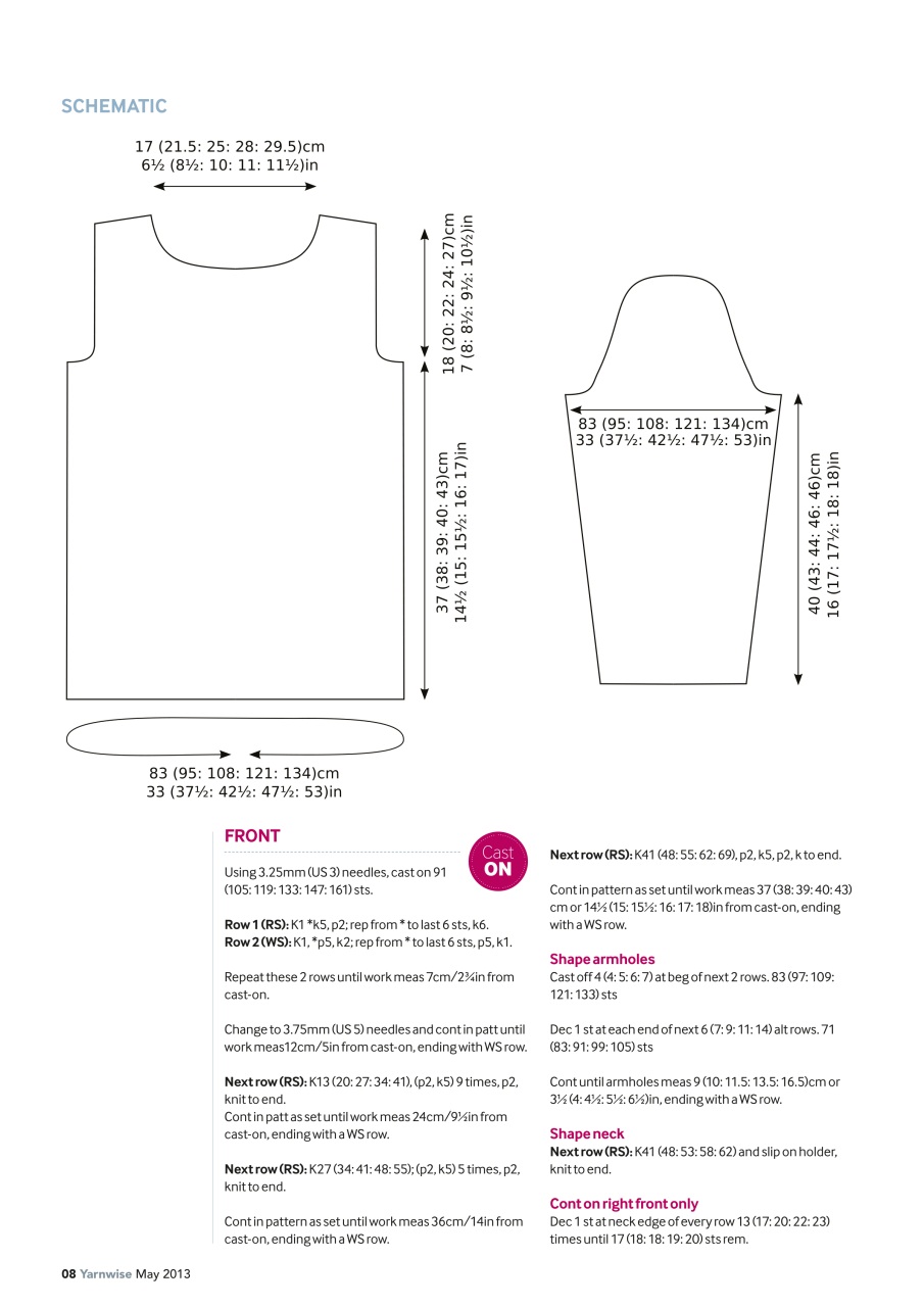 Yarnwise Preview Pages