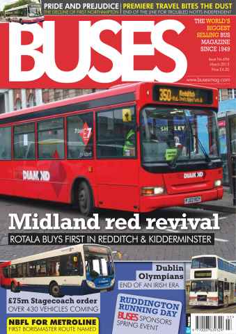 Buses Magazine issue March 2013