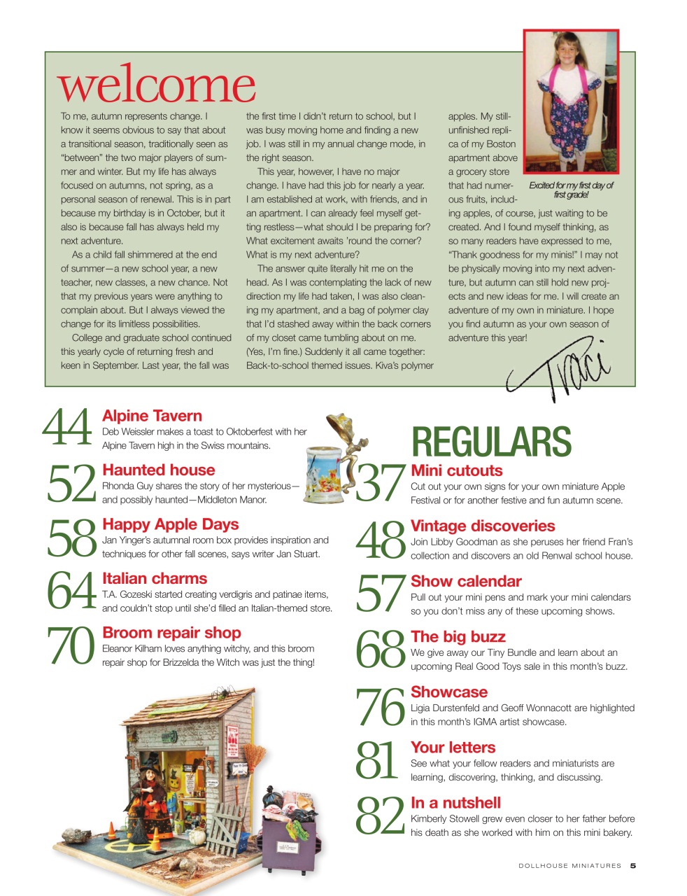 Dollhouse Miniatures Preview Pages