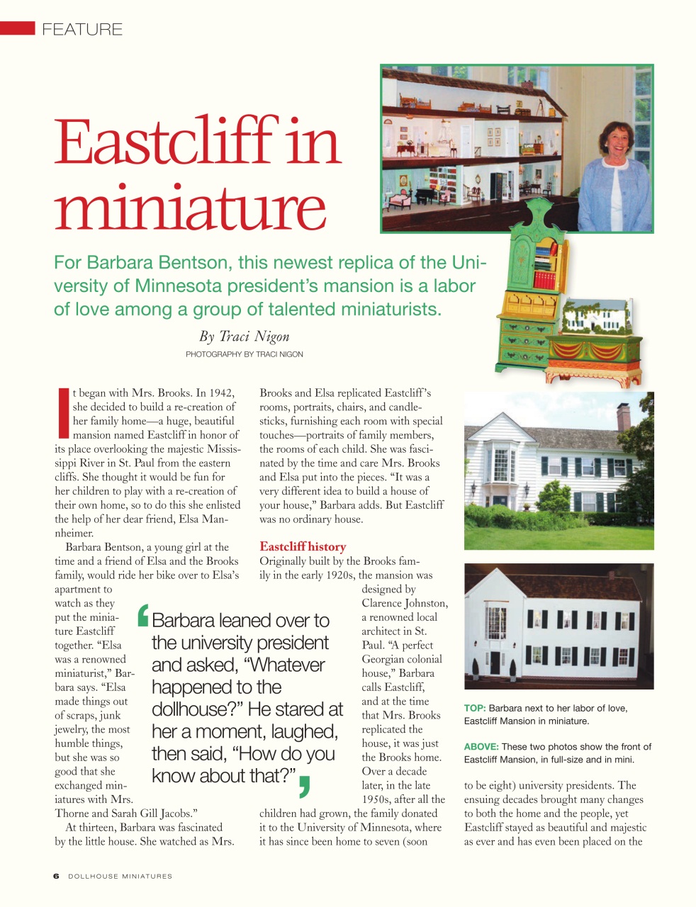 Dollhouse Miniatures Preview Pages