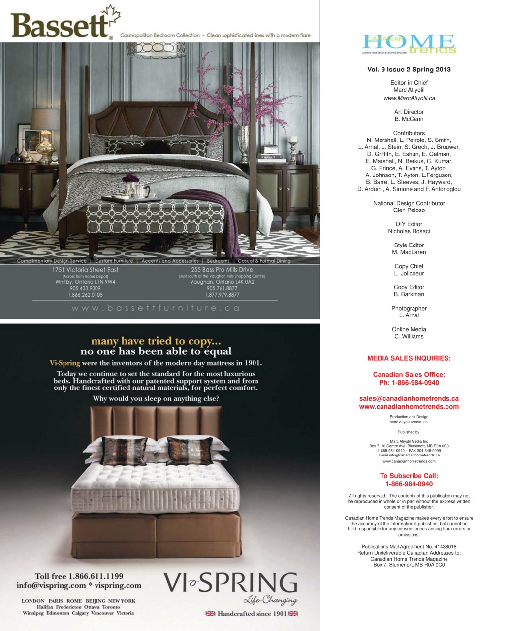 Canadian Home Trends Preview Pages