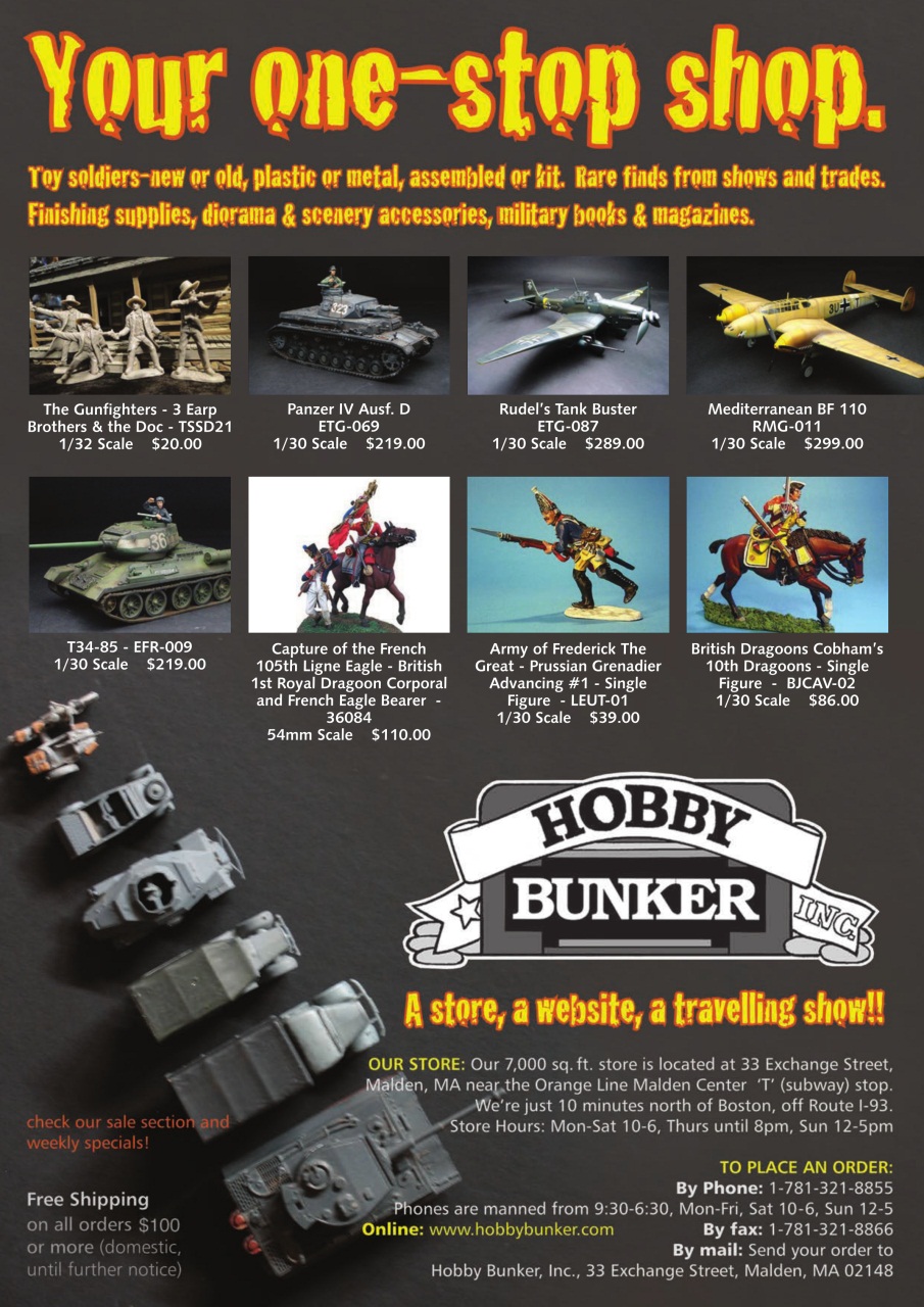 Toy Soldier & Model Figure Preview Pages