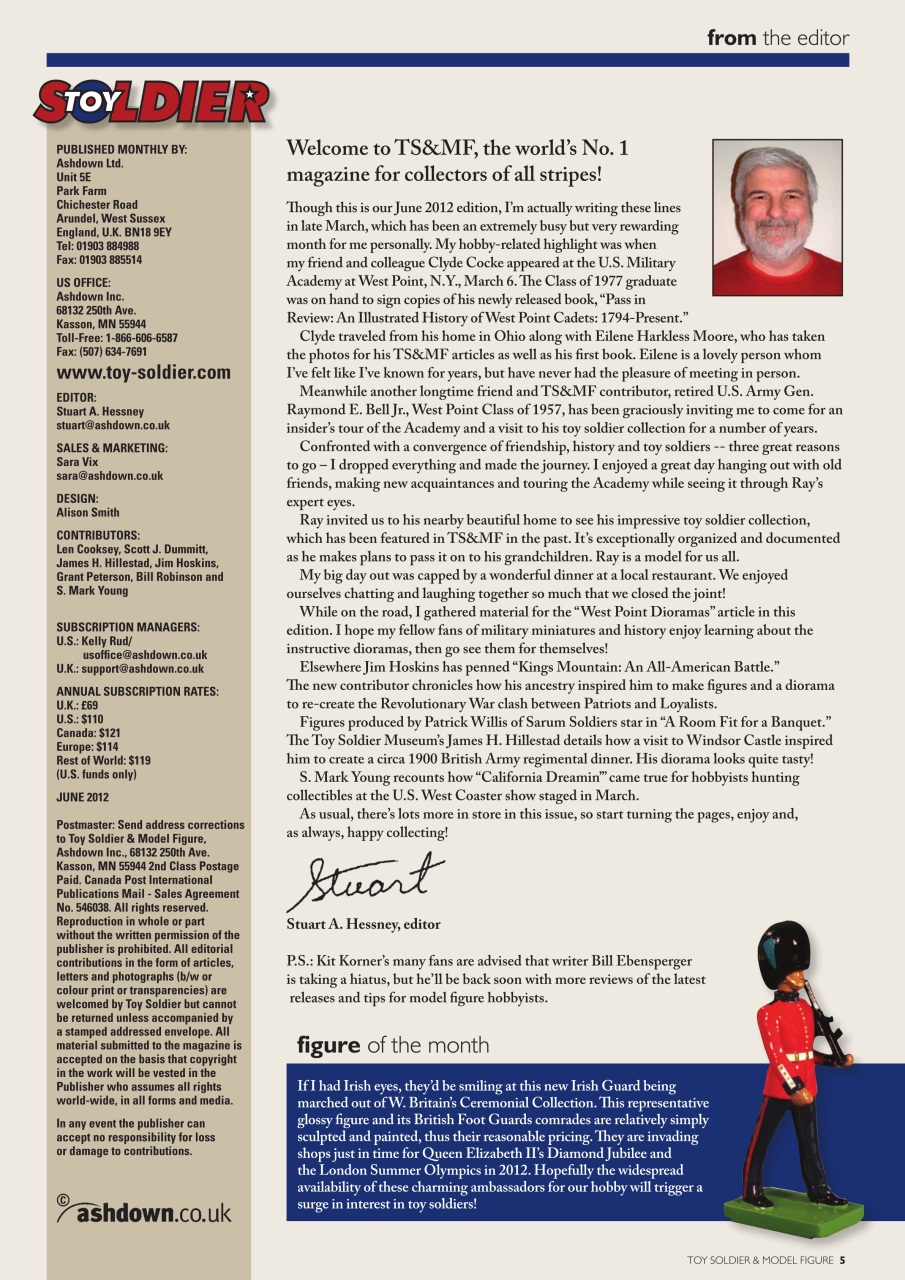 Toy Soldier & Model Figure Preview Pages