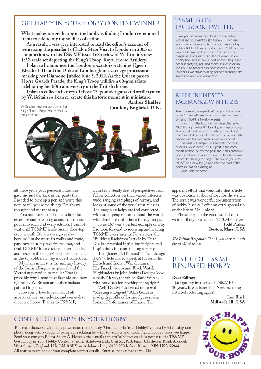 Toy Soldier & Model Figure Preview Pages