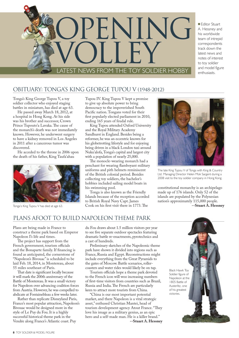 Toy Soldier & Model Figure Preview Pages