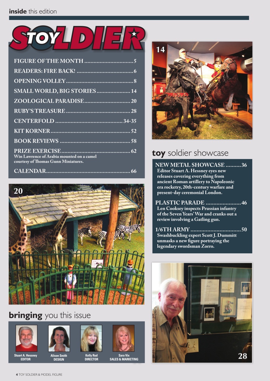 Toy Soldier & Model Figure Preview Pages