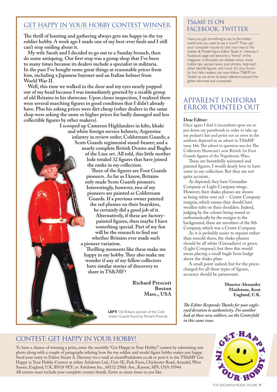 Toy Soldier & Model Figure Preview Pages