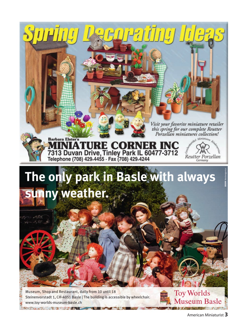 American Miniaturist Preview Pages