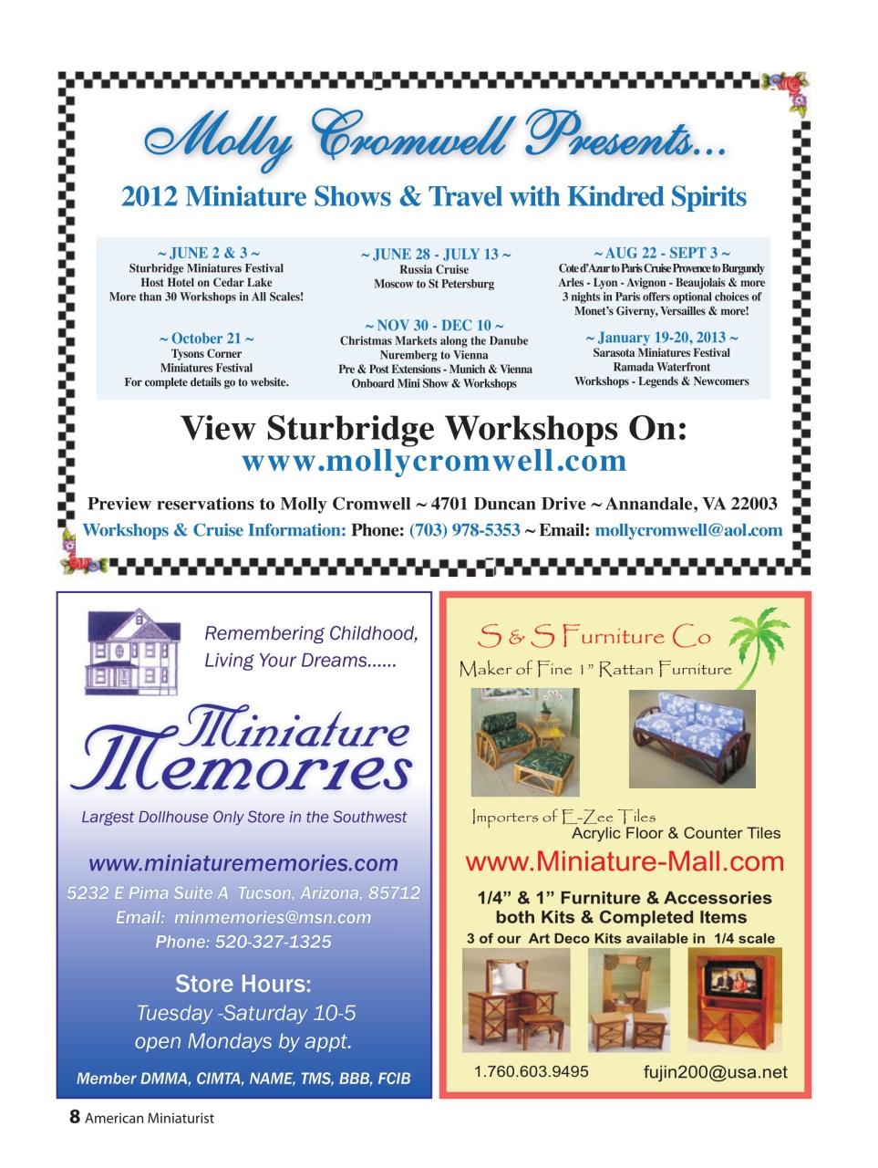 American Miniaturist Preview Pages