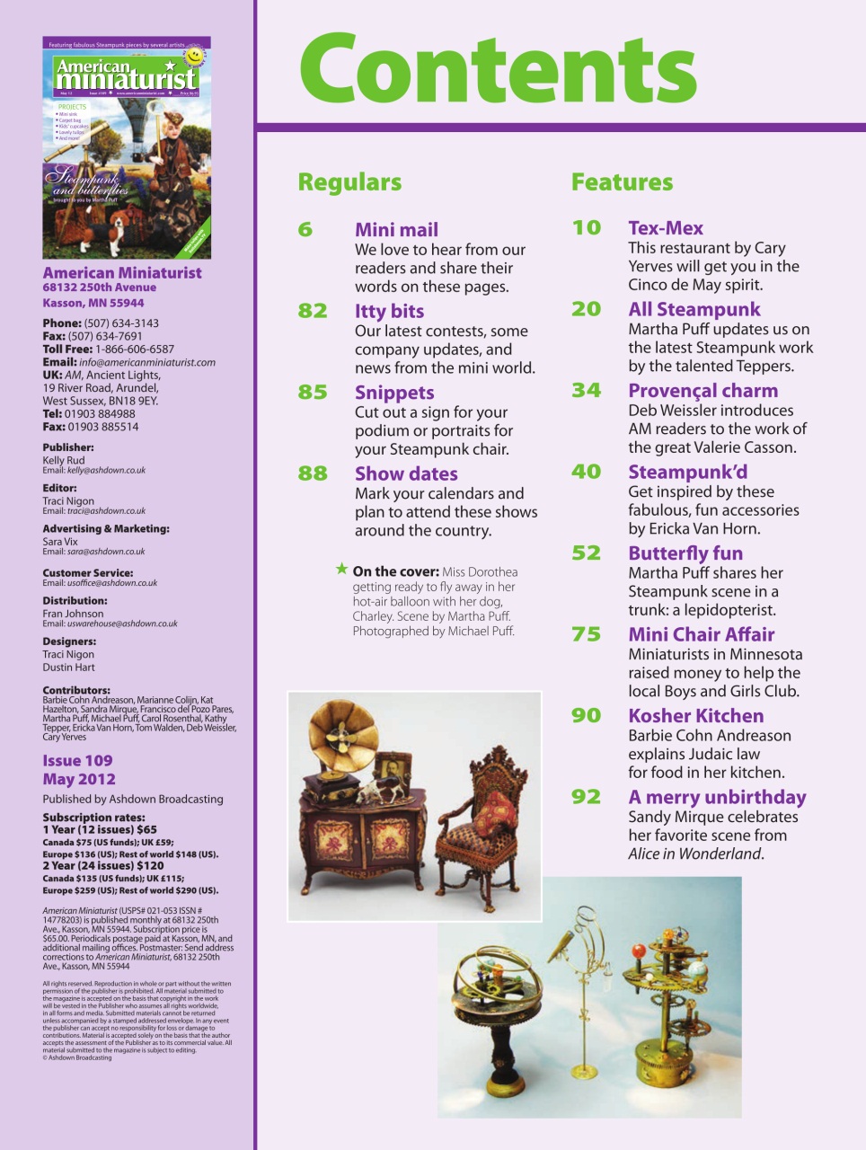 American Miniaturist Preview Pages