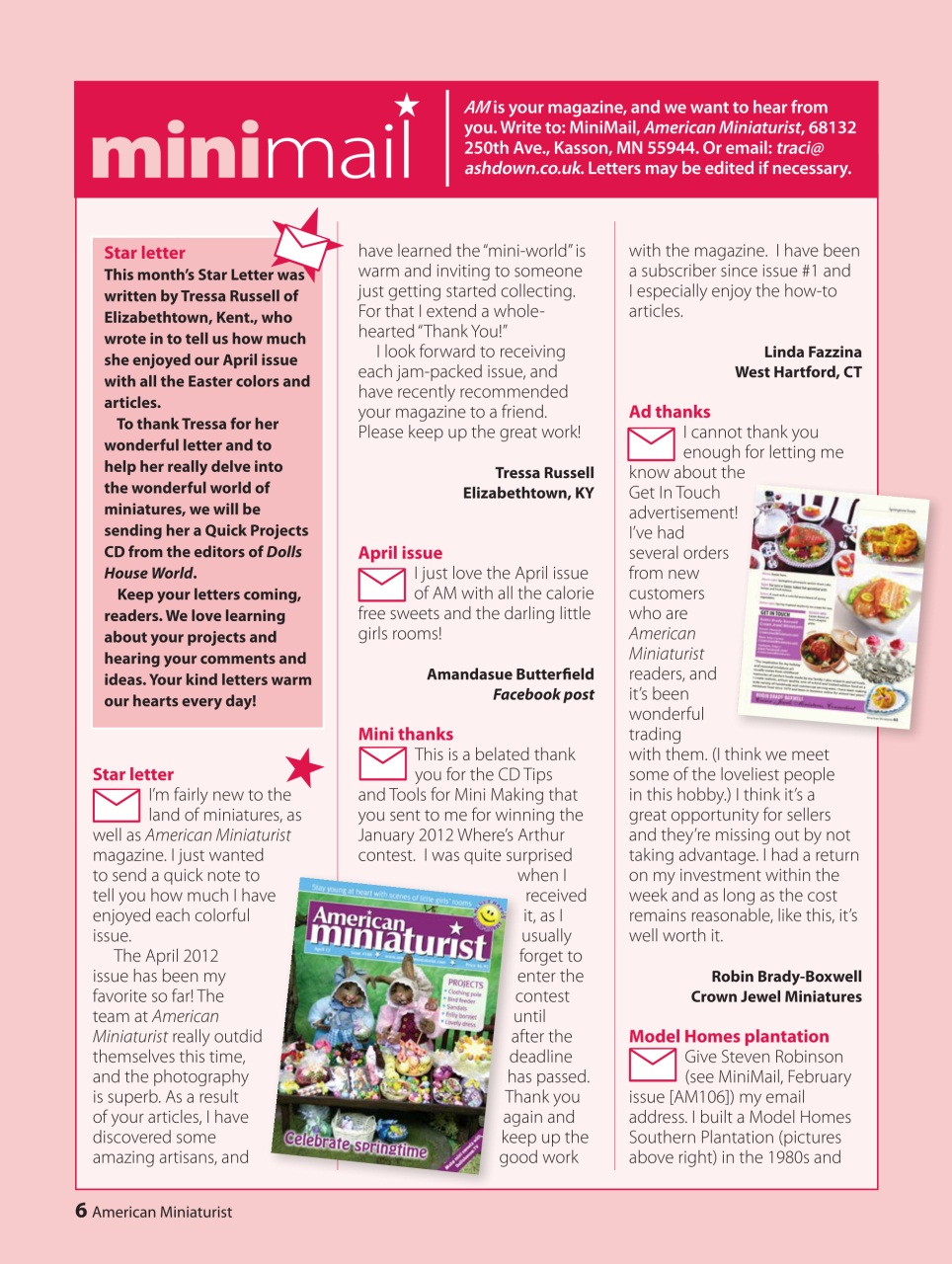 American Miniaturist Preview Pages