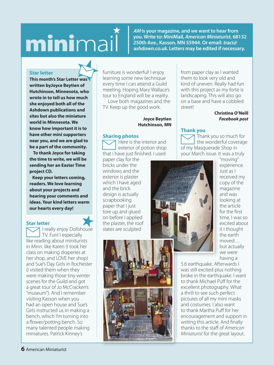 American Miniaturist Preview Pages