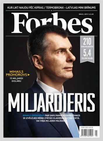 Forbes Latvia issue Forbes maijs '13