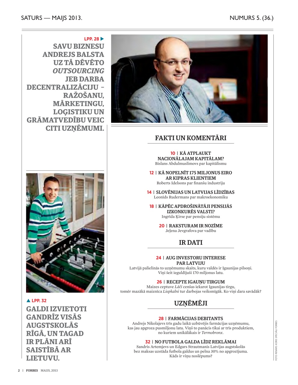 Forbes Latvia Preview Pages