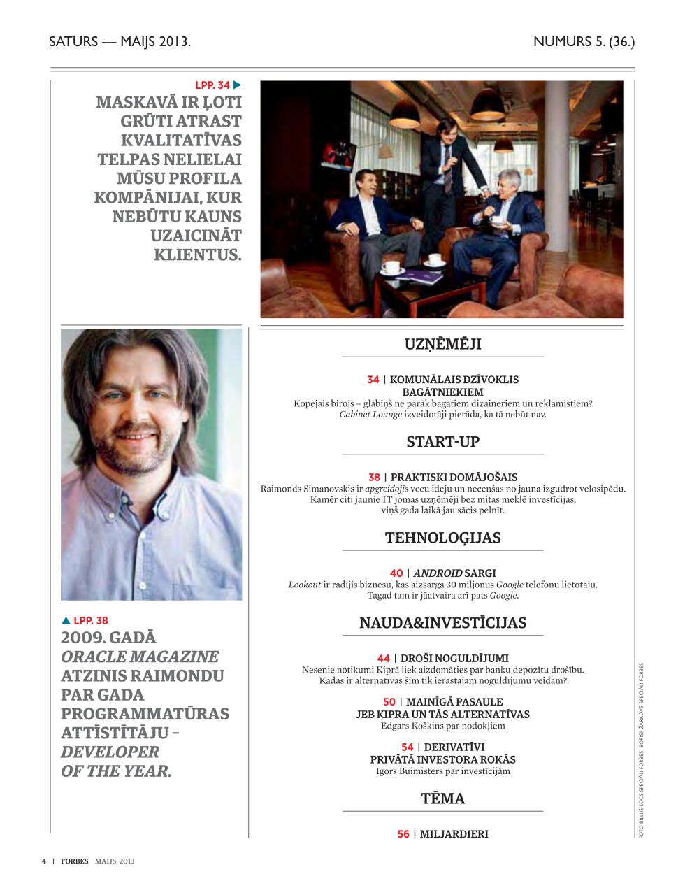 Forbes Latvia Preview Pages