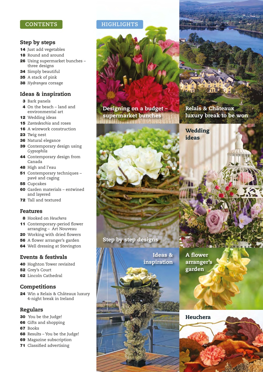 The Flower Arranger Preview Pages