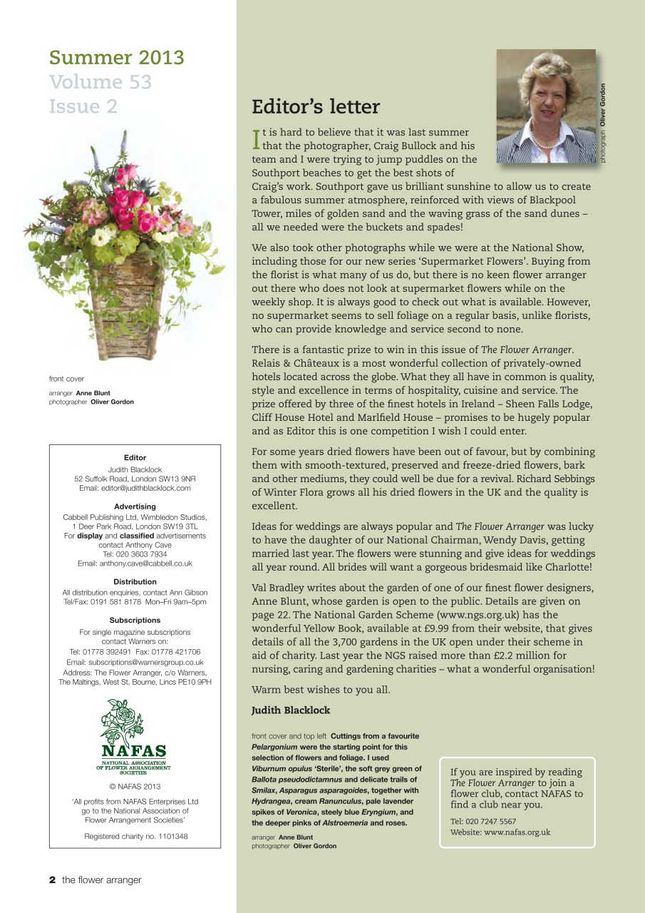 The Flower Arranger Preview Pages