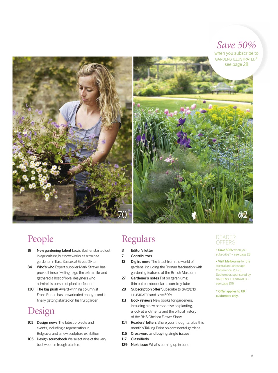 Gardens Illustrated Preview Pages