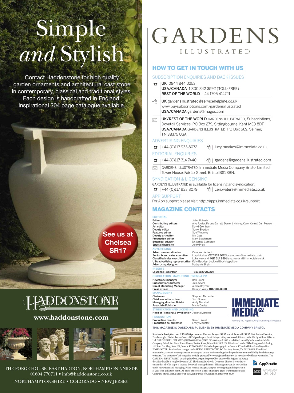 Gardens Illustrated Preview Pages