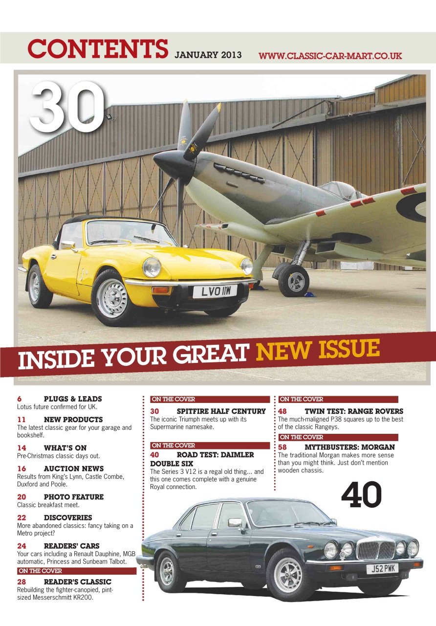 Classic Car Mart Preview Pages