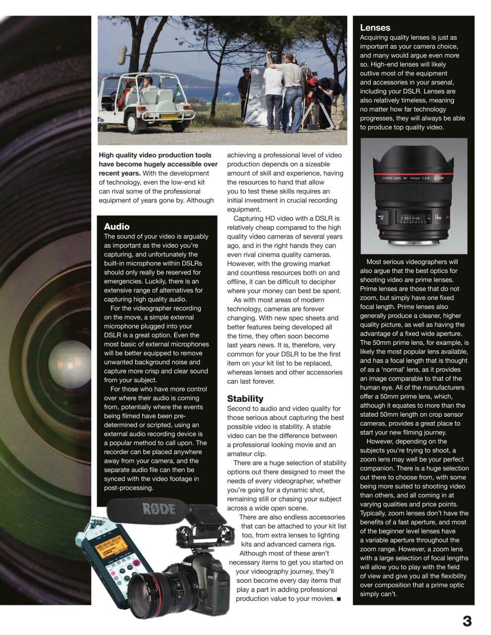 Digital FilmMaker Preview Pages