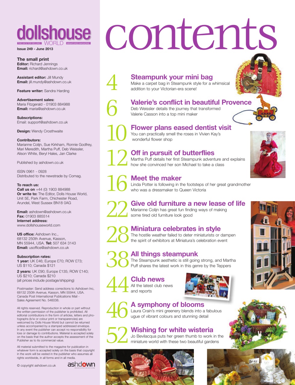 Dolls House World Preview Pages