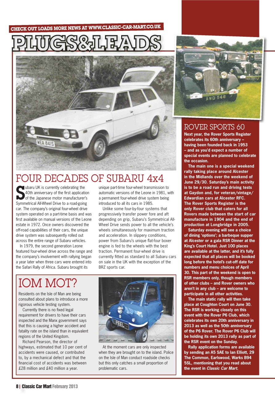 Classic Car Mart Preview Pages