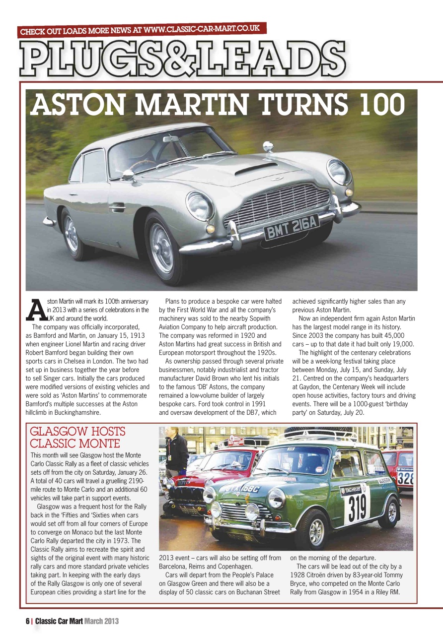 Classic Car Mart Preview Pages