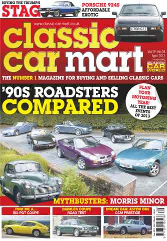 Classic Car Mart issue Classic Car Mart April 2013