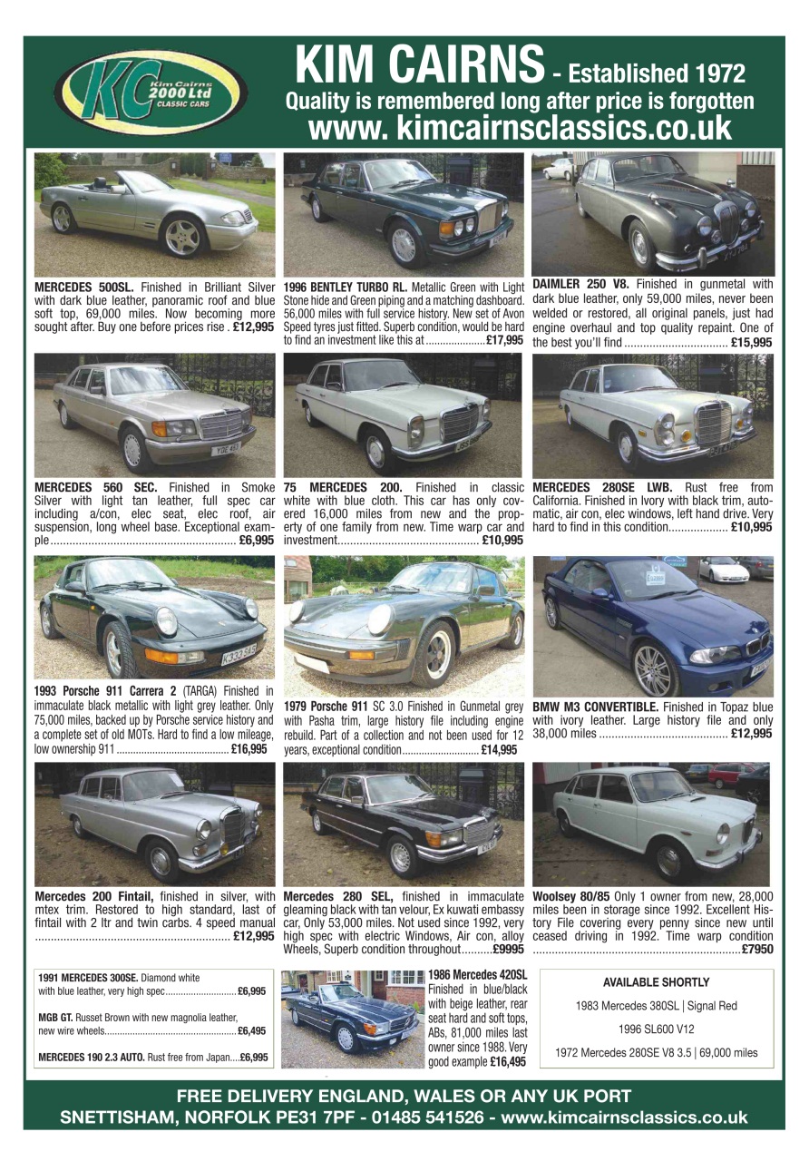Classic Car Mart Preview Pages