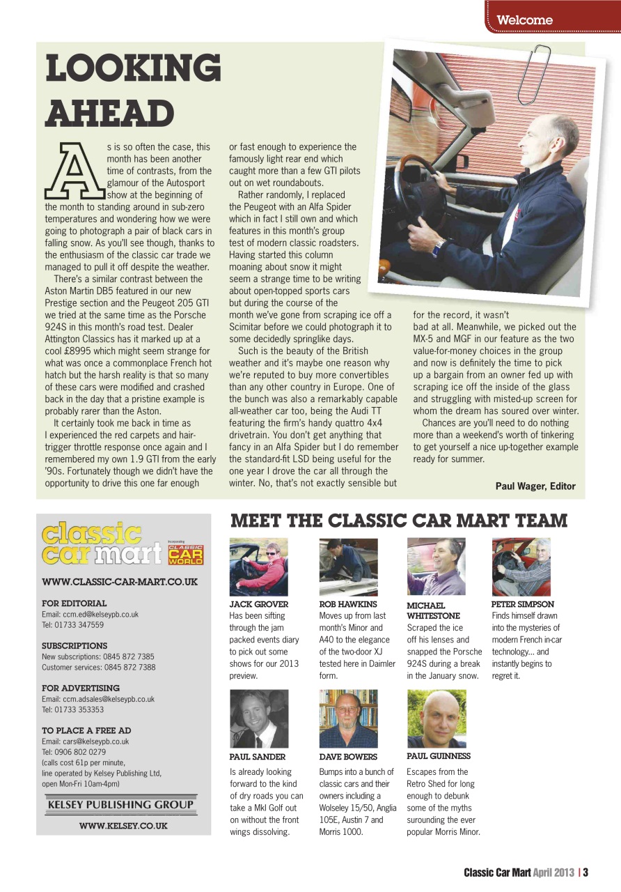 Classic Car Mart Preview Pages