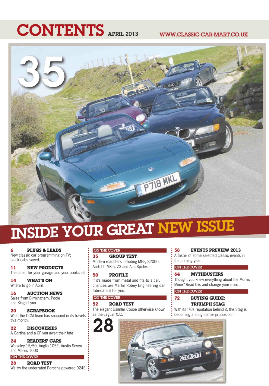 Classic Car Mart Preview Pages