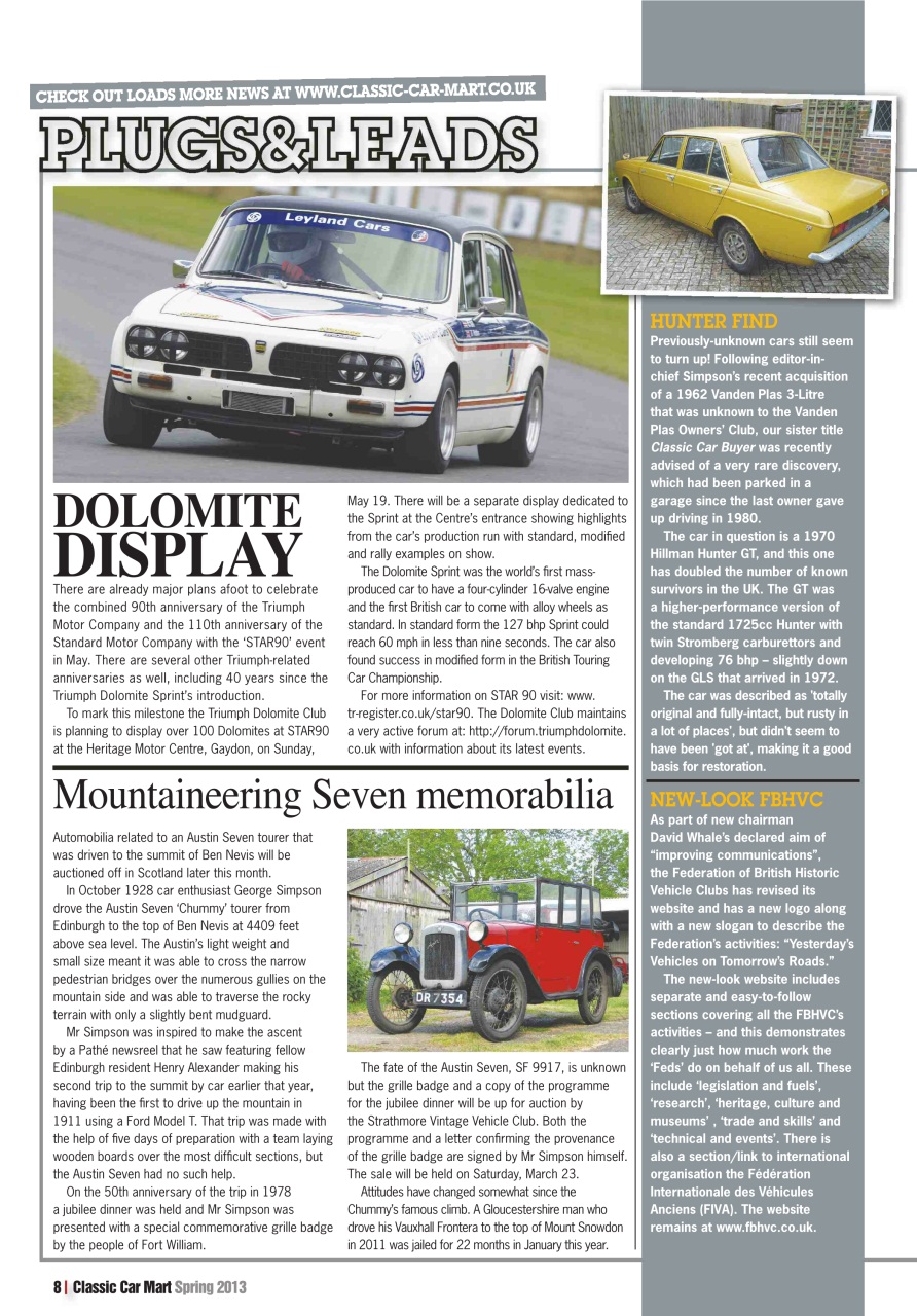 Classic Car Mart Preview Pages